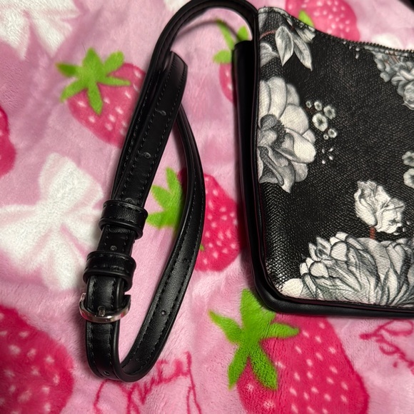 Fiorelli Floral Black Crossbody Bag - Picture 3 of 10